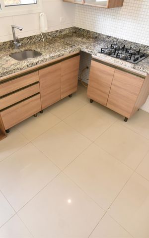 Casa de condomínio para alugar com 96m², 3 quartos e 5 vagasSala/Cozinha