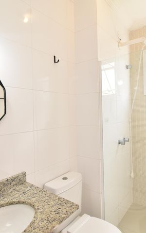 Casa de condomínio para alugar com 96m², 3 quartos e 5 vagasBanheiro 2