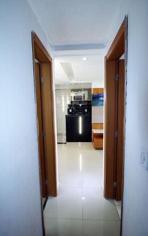 Apartamento para alugar com 56m², 2 quartos e 1 vagaSala - Corredor