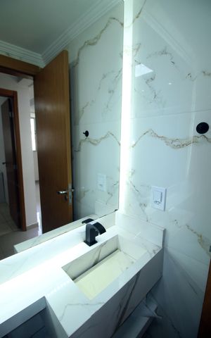 Apartamento para alugar com 56m², 2 quartos e 1 vagaBanheiro Social