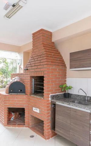 Apartamento à venda com 77m², 1 quarto e 1 vaga Apartamento à venda com 77m², 1 quarto e 1 vagaÁrea comum - Churrasqueira