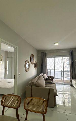 Apartamento para alugar com 53m², 1 quarto e 1 vaga Apartamento para alugar com 53m², 1 quarto e 1 vagaSala