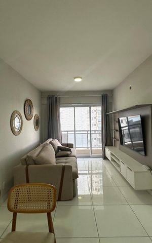 Apartamento para alugar com 53m², 1 quarto e 1 vaga Apartamento para alugar com 53m², 1 quarto e 1 vagaSala