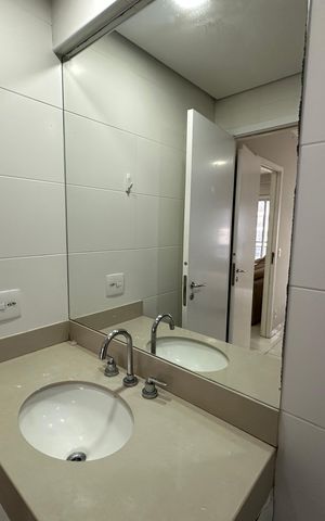 Apartamento para alugar com 53m², 1 quarto e 1 vaga Apartamento para alugar com 53m², 1 quarto e 1 vagaBanheiro da Suíte