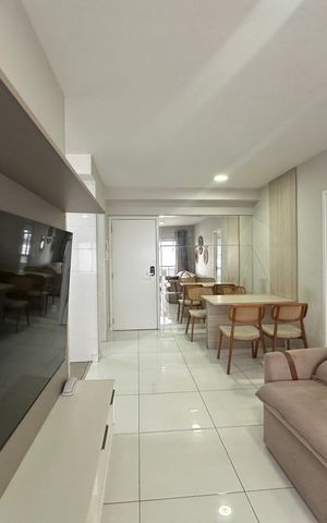 Apartamento para alugar com 53m², 1 quarto e 1 vaga Apartamento para alugar com 53m², 1 quarto e 1 vagaSala