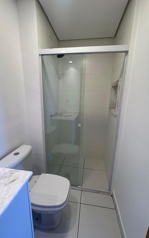 Apartamento à venda com 57m², 2 quartos e 1 vaga Apartamento à venda com 57m², 2 quartos e 1 vagaBanheiro