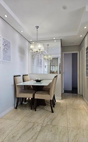 Apartamento à venda com 54m², 2 quartos e 1 vaga Apartamento à venda com 54m², 2 quartos e 1 vagaSala
