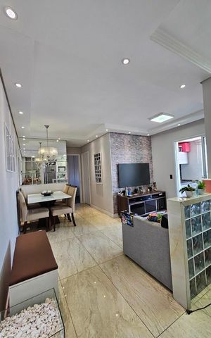 Apartamento à venda com 54m², 2 quartos e 1 vaga Apartamento à venda com 54m², 2 quartos e 1 vagaSala