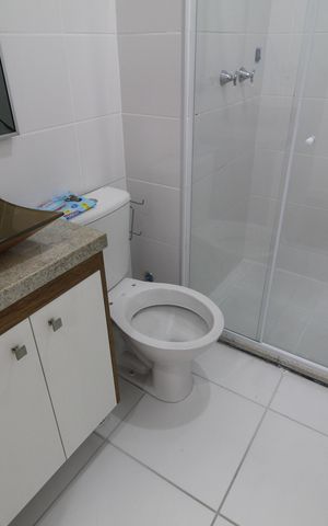 Apartamento para alugar com 54m², 2 quartos e 1 vagaBanheiro Social