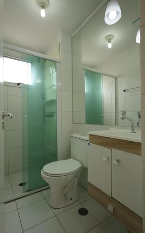 Apartamento à venda com 50m², 2 quartos e 1 vaga Apartamento à venda com 50m², 2 quartos e 1 vagaBanheiro