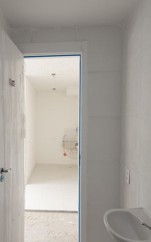 Apartamento à venda com 32m², 2 quartos e sem vaga Apartamento à venda com 32m², 2 quartos e sem vagaBanheiro social