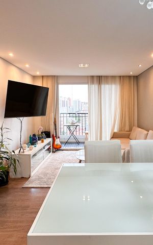 Apartamento à venda com 87m², 3 quartos e 2 vagas Apartamento à venda com 87m², 3 quartos e 2 vagasSala