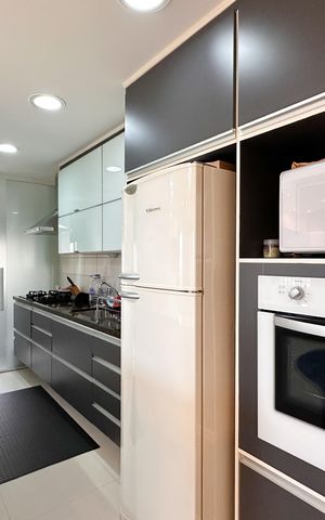 Apartamento à venda com 87m², 3 quartos e 2 vagas Apartamento à venda com 87m², 3 quartos e 2 vagasCozinha