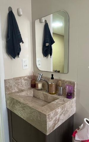 Apartamento para alugar com 52m², 2 quartos e 1 vaga Apartamento para alugar com 52m², 2 quartos e 1 vagaBanheiro
