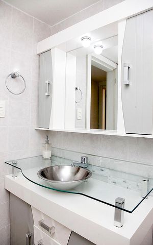 Apartamento à venda com 98m², 3 quartos e sem vagaBanheiro 1