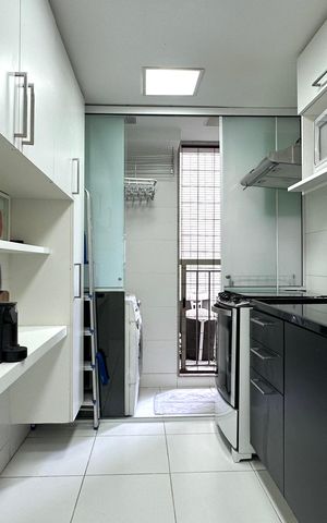 Apartamento para alugar com 101m², 2 quartos e 1 vaga