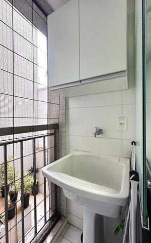 Apartamento para alugar com 101m², 2 quartos e 1 vaga