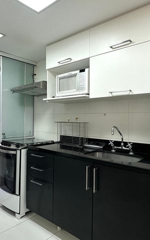 Apartamento para alugar com 101m², 2 quartos e 1 vaga