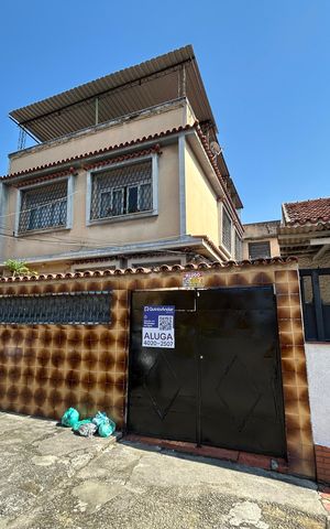 Casa para alugar com 34m², 1 quarto e sem vagaFachada + placa