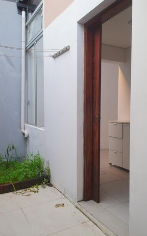 Casa de condomínio para alugar com 73m², 2 quartos e 1 vagaQuintal
