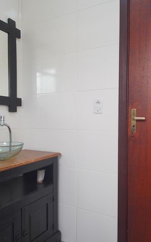 Casa de condomínio para alugar com 73m², 2 quartos e 1 vagaBanheiro