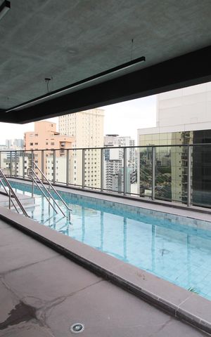 Studio à venda com 37m², 1 quarto e sem vagaÁrea comum