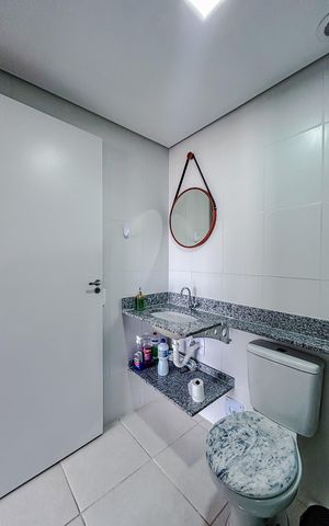 Apartamento para alugar com 42m², 2 quartos e sem vagaBanheiro