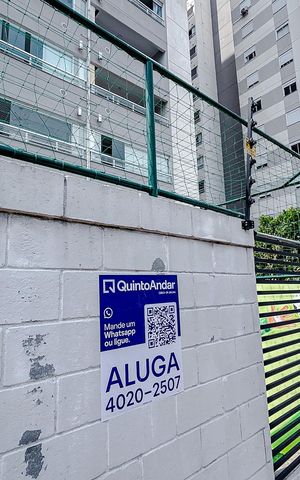 Apartamento para alugar com 42m², 2 quartos e sem vagaFachada com Plaquinha