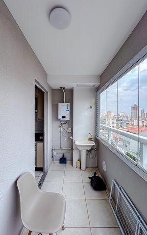 Apartamento para alugar com 42m², 2 quartos e sem vagaVaranda