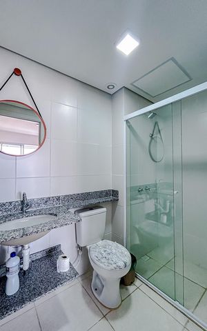 Apartamento para alugar com 42m², 2 quartos e sem vagaBanheiro