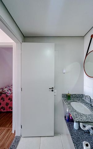 Apartamento para alugar com 42m², 2 quartos e sem vagaBanheiro