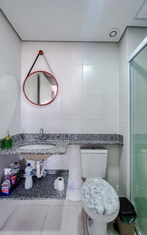 Apartamento para alugar com 42m², 2 quartos e sem vagaBanheiro