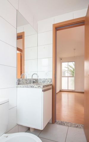 Apartamento para alugar com 42m², 2 quartos e 1 vaga Apartamento para alugar com 42m², 2 quartos e 1 vagaBanheiro