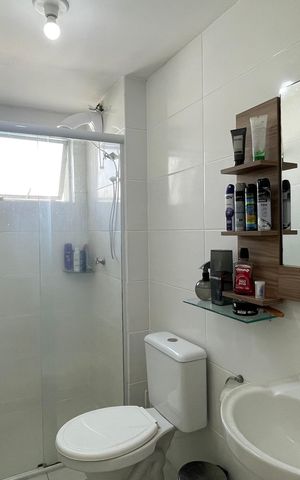 Apartamento para alugar com 54m², 2 quartos e 1 vaga Apartamento para alugar com 54m², 2 quartos e 1 vagaBanheiro