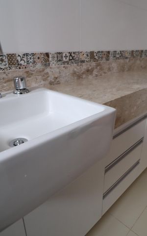 Apartamento para alugar com 132m², 3 quartos e 1 vagaBanheiro do Quarto 1
