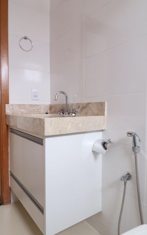 Apartamento para alugar com 132m², 3 quartos e 1 vagaBanheiro Social