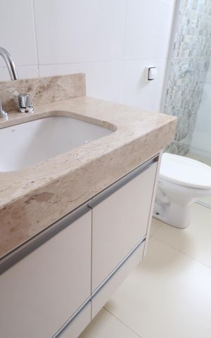 Apartamento para alugar com 132m², 3 quartos e 1 vagaBanheiro Social