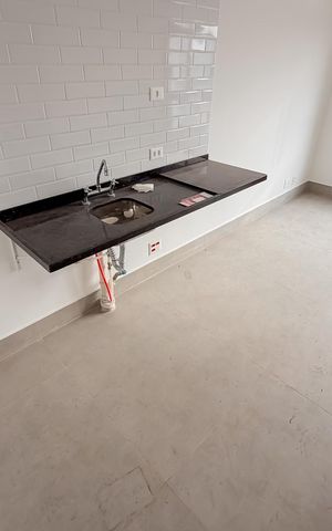 Studio à venda com 21m², 1 quarto e sem vaga Studio à venda com 21m², 1 quarto e sem vagaCozinha