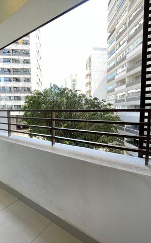 Apartamento à venda com 27m², 1 quarto e sem vagaVaranda