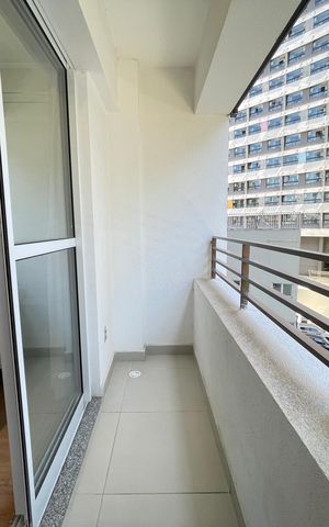 Apartamento à venda com 27m², 1 quarto e sem vagaVaranda