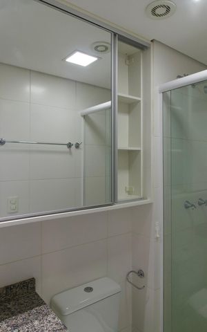 Apartamento para alugar com 35m², 1 quarto e 1 vaga Apartamento para alugar com 35m², 1 quarto e 1 vagaBanheiro Suite