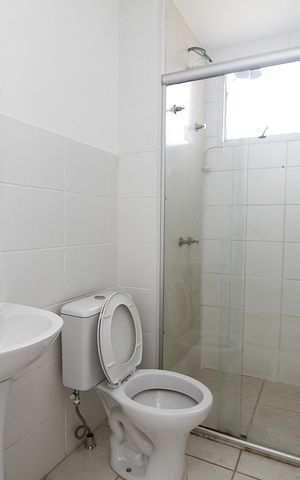 Apartamento para alugar com 47m², 2 quartos e 1 vagaBanheiro Social