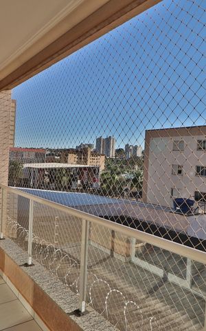 Apartamento para alugar com 95m², 3 quartos e 1 vagaSacada