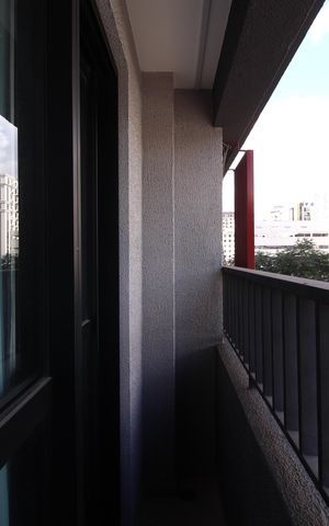 Studio à venda com 24m², 1 quarto e sem vagaVaranda