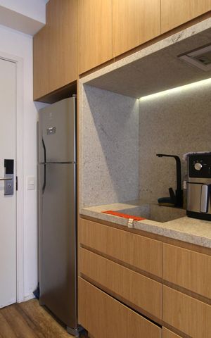 Studio à venda com 24m², 1 quarto e sem vagaCozinha
