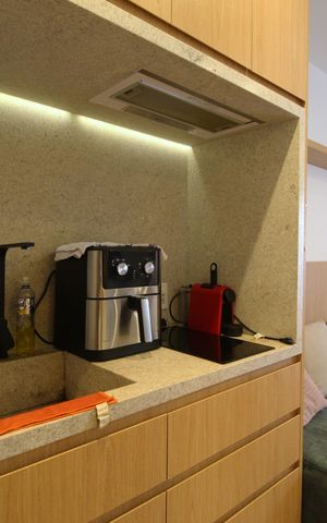 Studio à venda com 24m², 1 quarto e sem vagaCozinha