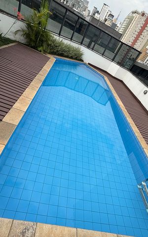 Apartamento à venda com 40m², 1 quarto e 1 vaga Apartamento à venda com 40m², 1 quarto e 1 vagaPiscina