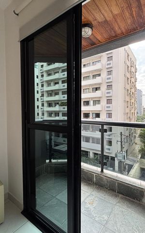 Apartamento à venda com 40m², 1 quarto e 1 vaga Apartamento à venda com 40m², 1 quarto e 1 vagaVaranda