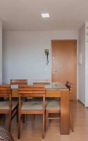 Apartamento para alugar com 44m², 2 quartos e 1 vaga