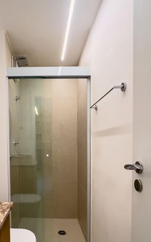 Apartamento para alugar com 36m², 1 quarto e sem vaga Apartamento para alugar com 36m², 1 quarto e sem vagaBanheiro